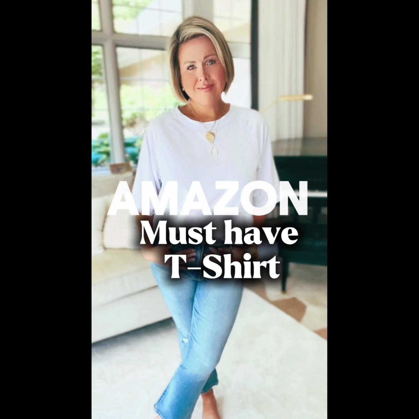 Women'S Summer Casual Crewneck Batwing Half Sleeve T-Shirts Solid Color Loose Fit Cute Basic Flowy Tops Tees Blouses