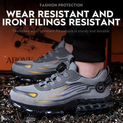 Unisex Work & Safety Shoes - Crush Resistant & Slip-On 610149