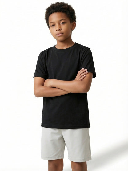 5 6 8pcs Kids Summer Cooling Mesh T Shirts Ultra Lightweight Fast Dry Wear For - product view 22