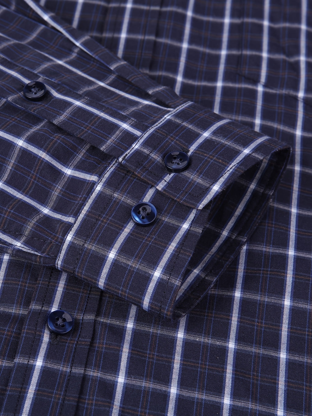 ! Men's Plaid Long Sleeve Shirt - Casual Button- with Pocket, 50% Cotton 50% Polyester, Comfortable Street Style & Commute Essential Fall Wardrobe