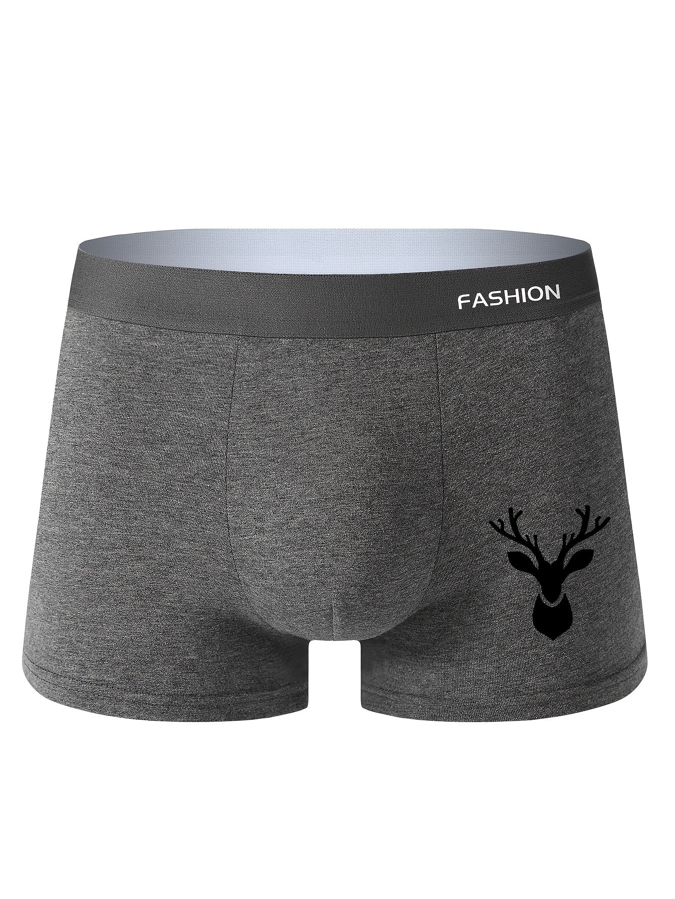 4pcs of Men'S Underwear Breathable And Moisture-Absorbent, Soft And Healthy, Men'S Boxer Briefs, Sports, Daily Casual Boxers, Trendy Fashion Pants