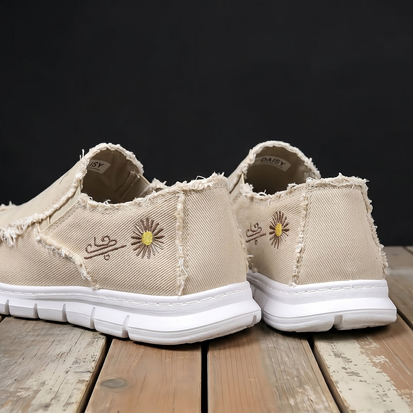 Women'S Casual Shoes, Lightweight And Comfortable Sneakers | Embroidered Details & Thick-soled Design | Ideal For Daily Commutes, Casual Walks, Campus Looks And Travels.Shoes For Women-Womens Shoes-Shoes For Women -Sneakers For Women