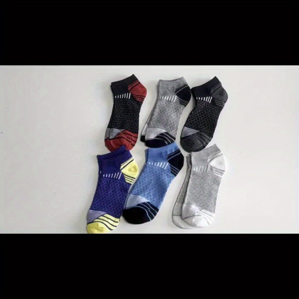 Men's Athletic Ankle Socks - 60-Pair Pack