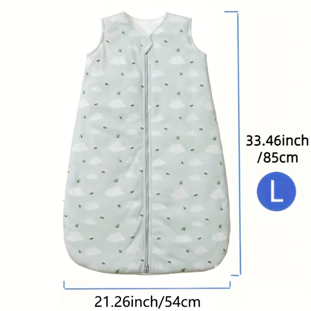Baby Swaddle Sack - Quilted Soft Warm Sleep