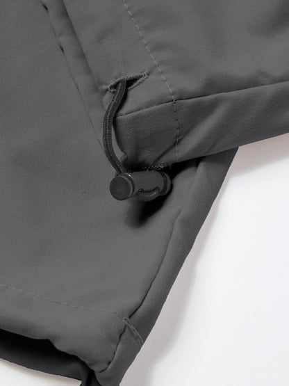 Lightweight Breathable Cargo Trousers for Men, Featuring an Elastic Waistband with a Drawstring, Loose Wide Legs, Multiple Pockets, And Quick-Dry Fabric, Ideal for Outdoor Hiking, Streetwear, Everyday Use, And All-Season Fashion