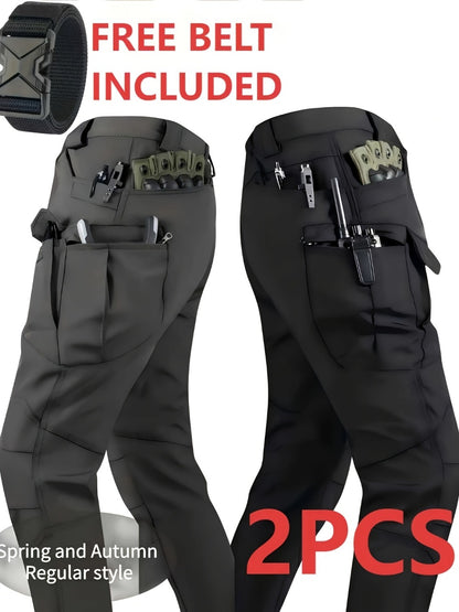 Men's Cargo Pants - Multi Pocket Everyday Style