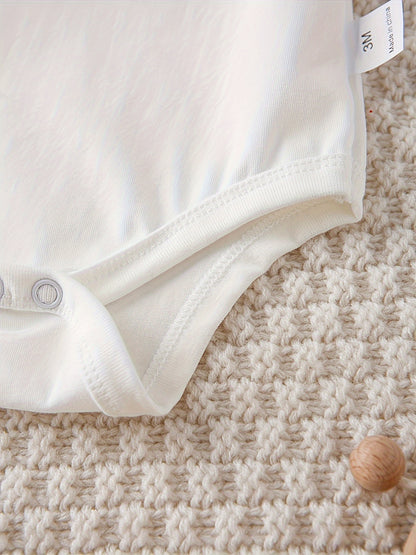 100% Pure Baby Party Print Soft Casual Round Neck Baby Jumpsuit Starting at 2 O'Clock, for Outdoor