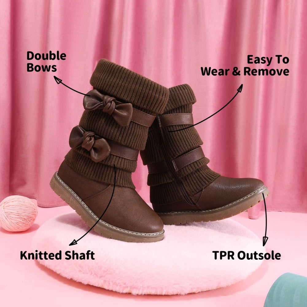 Girls Snow Boots - Plush Lined 507429