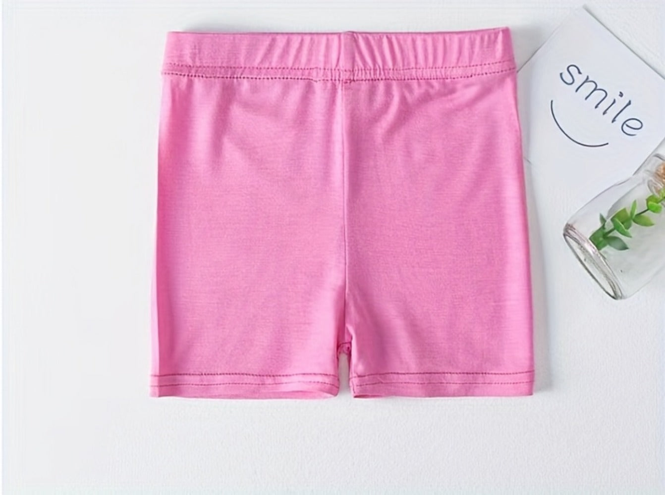 Toddler Girl Solid Color Shorts - Everyday Style