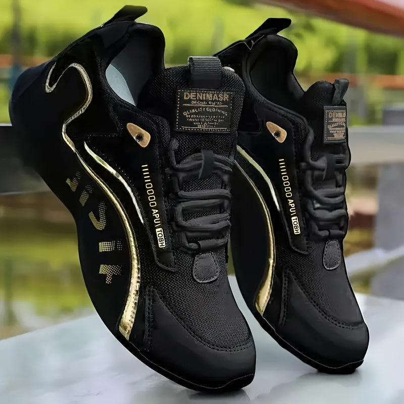 1 Pair of Men'S Casual Sports Shoes - Round-Toe Low-Top Design, Comfortable And Breathable Fabric, Running Shoes, Suitable for Outdoor Walking And Sports