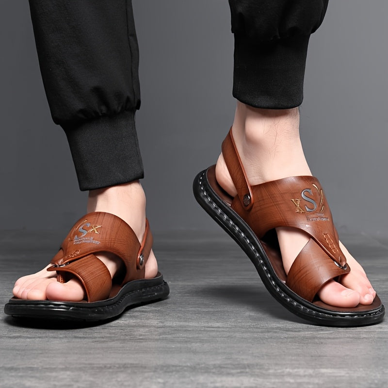Men'S Comfortable Hiking Sandals, Sports Sandals, Beach Walking Sandals With Arch Support