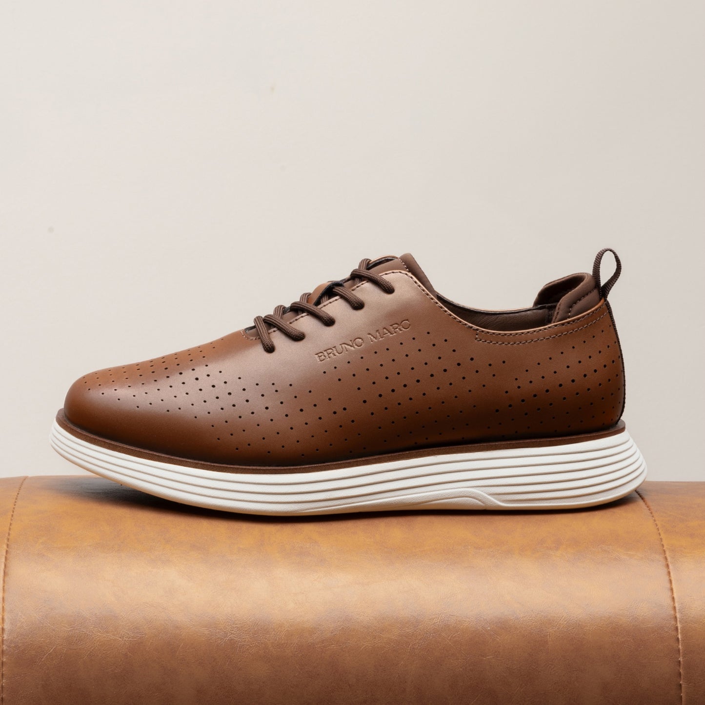 Men'S MaxFlex Fashion Sneaker Oxford Shoes Classic Business Casual Shoes Suitable for Daily and Formal Wear