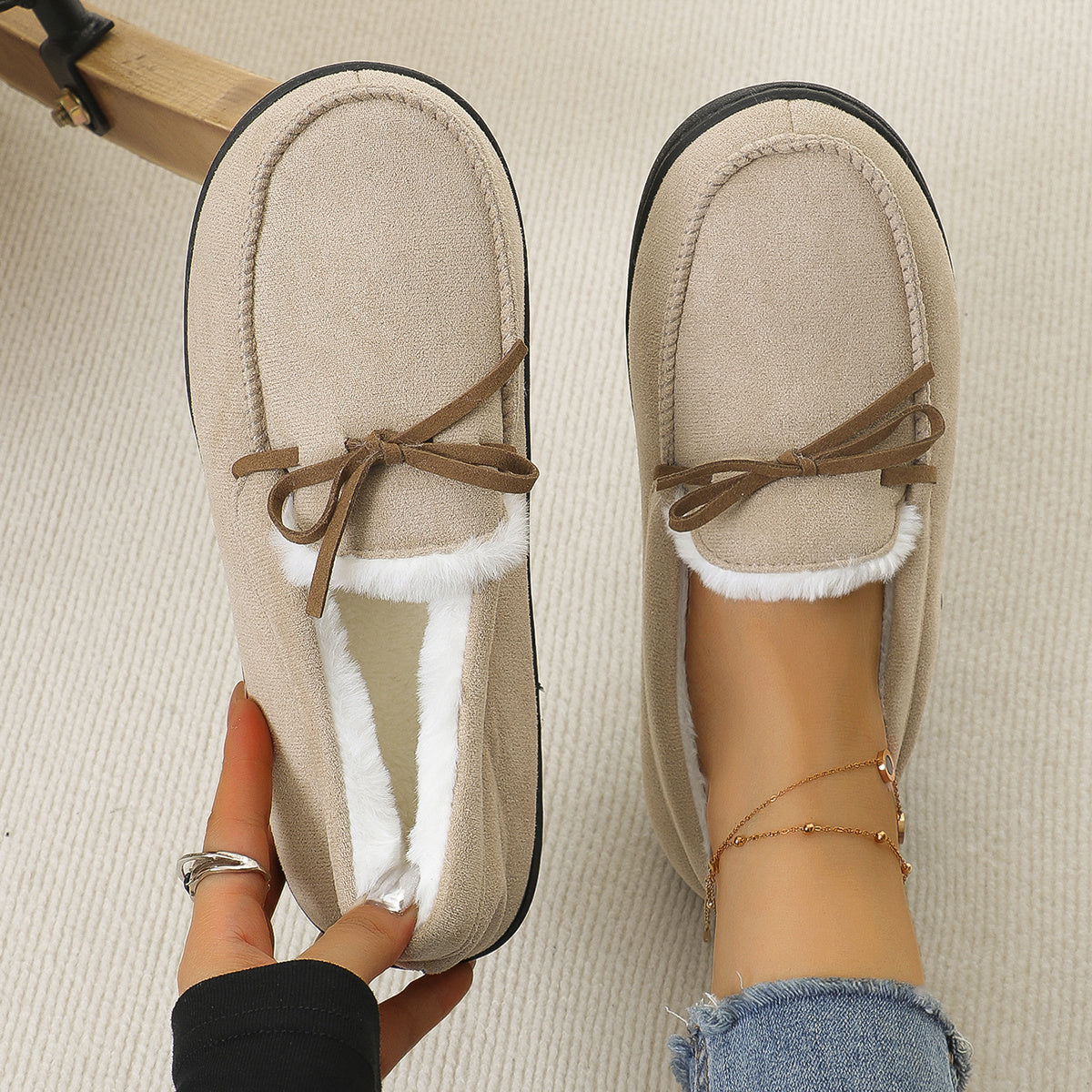 Women's House Slippers- Indoor/Outdoor Comfort Slides, Women Shoes
