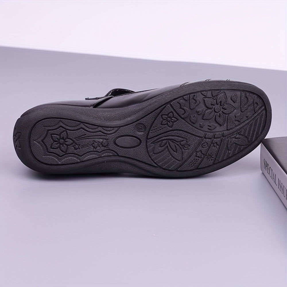 [Flat Shoes With Skirt] 2026 New Women's Flat Single Shoes With Skirt Mary Jane Beanies Casual Fashion Shallow Mouth