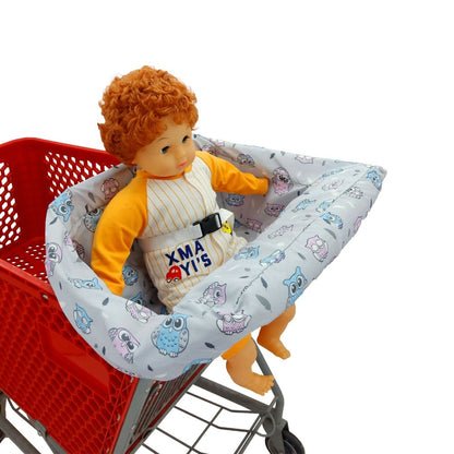 Baby Shopping Cart Seat Cover - Floral