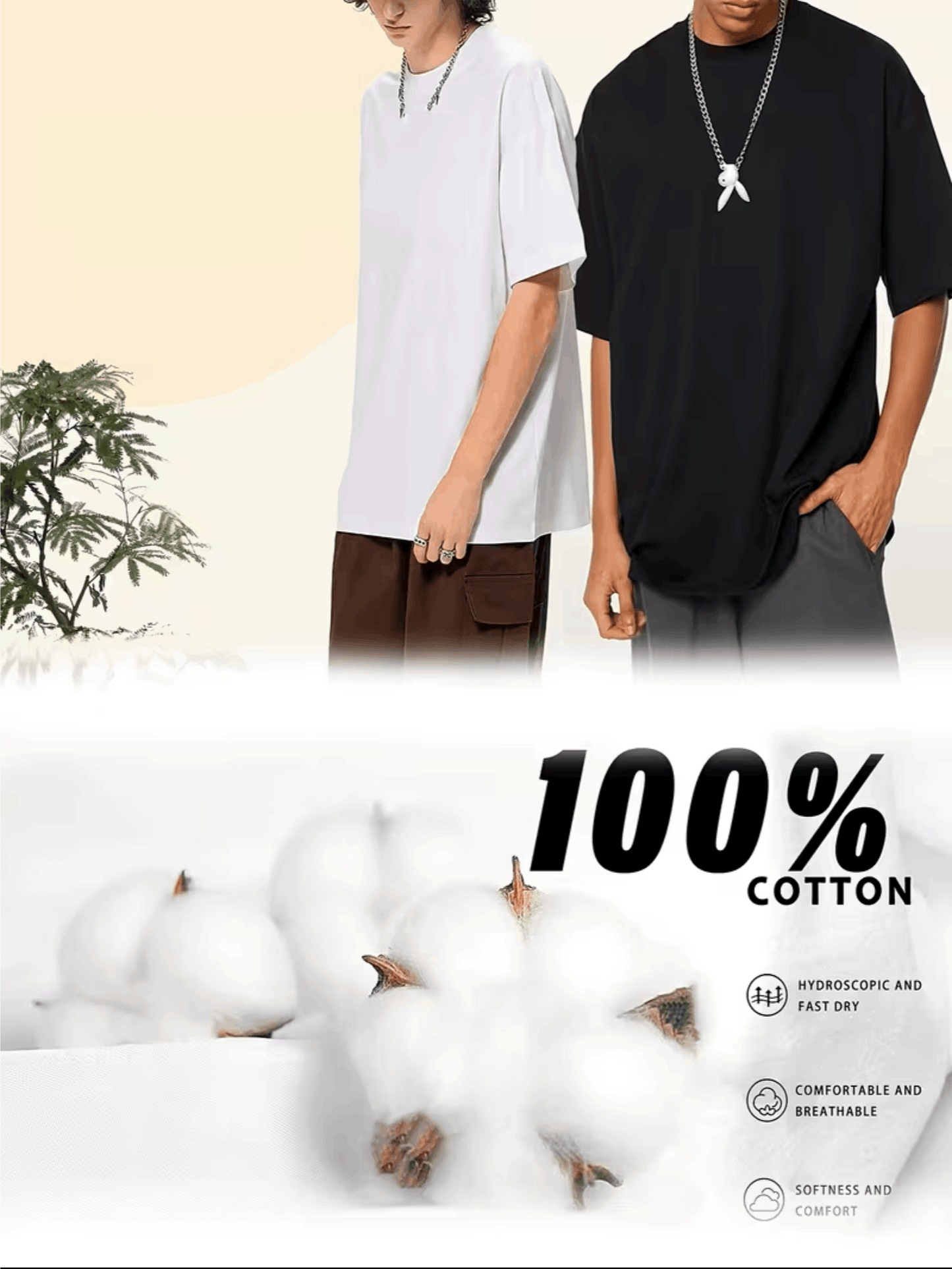 4 Pieces of Unisex Round Neck Cotton T-shirt Basic, Soft, Comfortable And Breathable, Essential for Sports Exercise And Fitness, Daily Casual Trend Wear, Suitable for Summer And Autumn, Local Warehouse Delivery