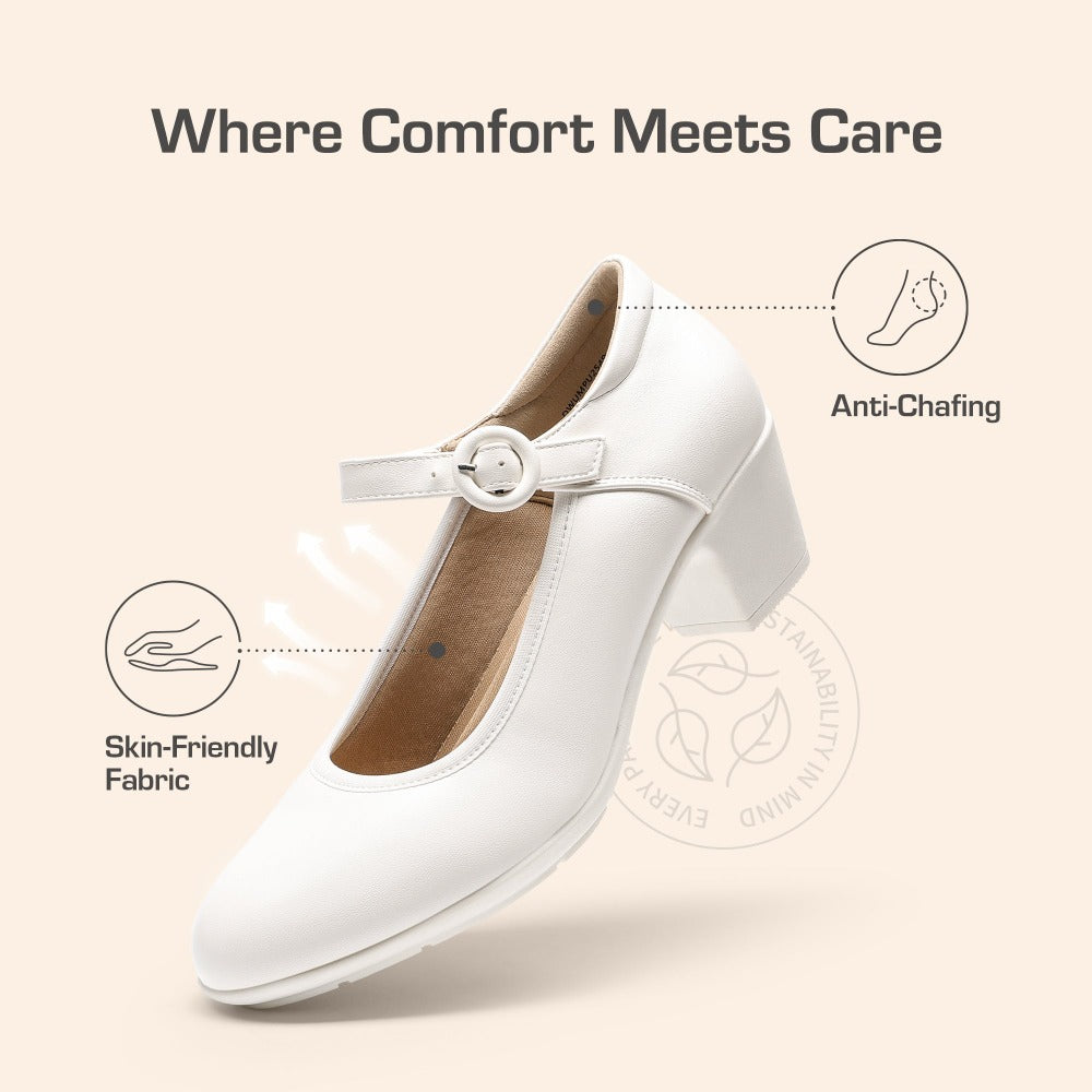 Women's Heels & Pumps – Breathable Non-Slip for Work & Events