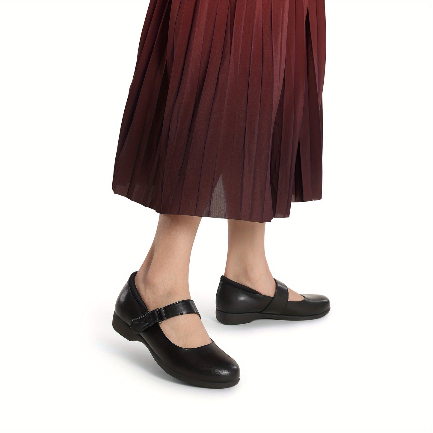 Ladies' Ballet Flats with Ankle Straps, Ideal for Office Wear And Formal Occasions, Providing Comfort And Style., Women Shoes