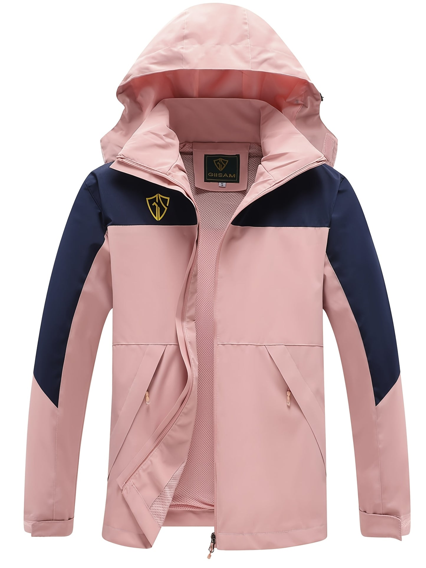 Women's Outdoor Sports Windbreaker, Rain Coat Women, High Quality Jacket Women, Rain Jacket Women, Impermeables Para La Lluvia De Mujer, Lightweight Hooded Mountaineering Suit with Pockets and Detachable Hat.