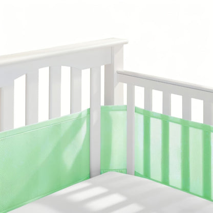 Breathable Crib Liner - 3 mm Mesh Arm Protection