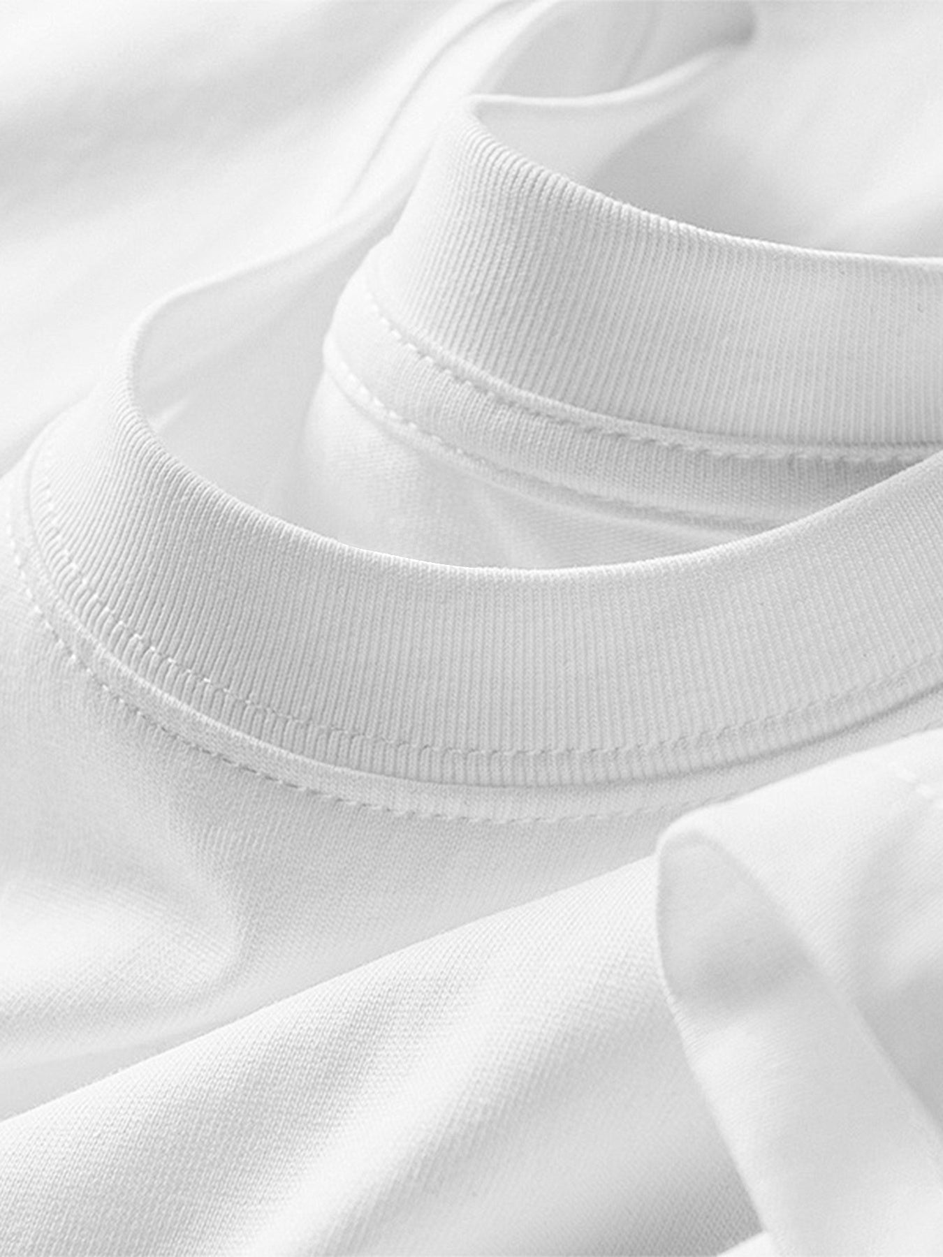 White Floral T-Shirt - product view 10