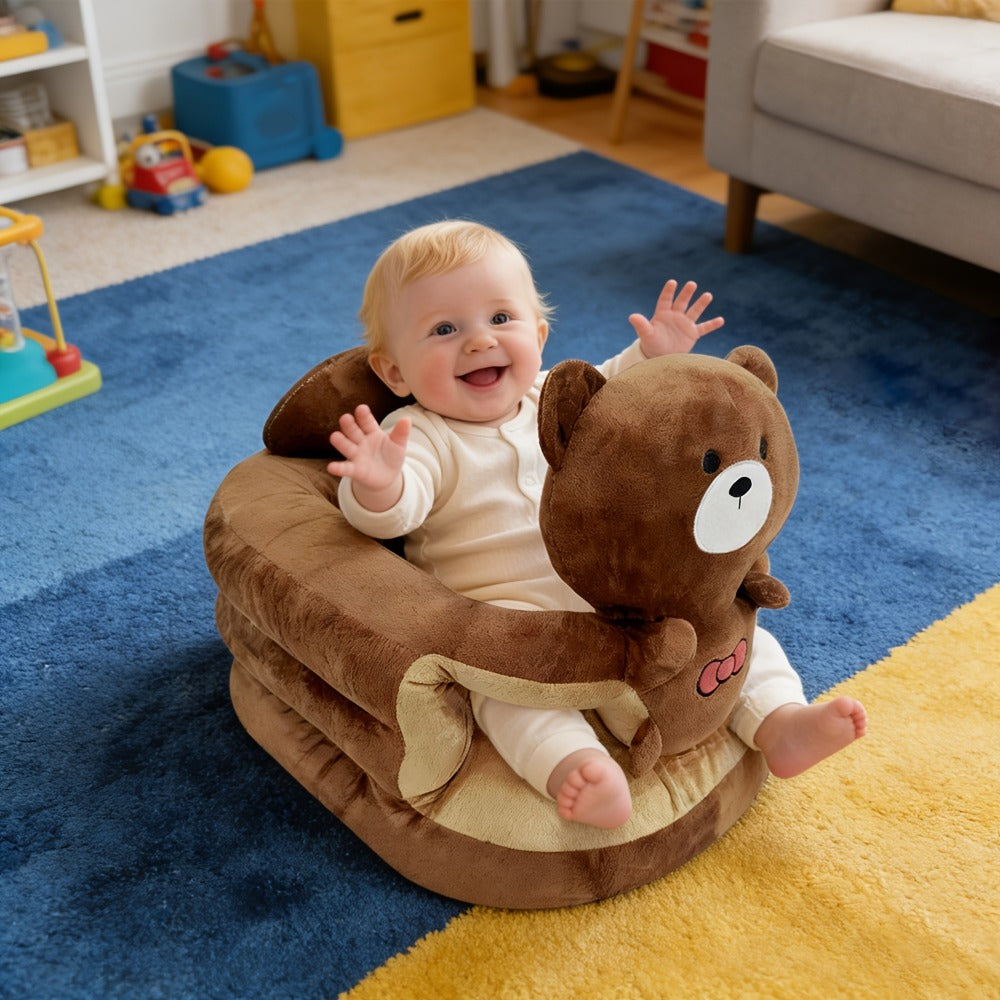 Infant Floor Seat - Plush Back Support Activity Chair