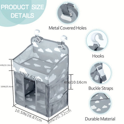 Diaper Organizer - Changing Table Hanging Stacker