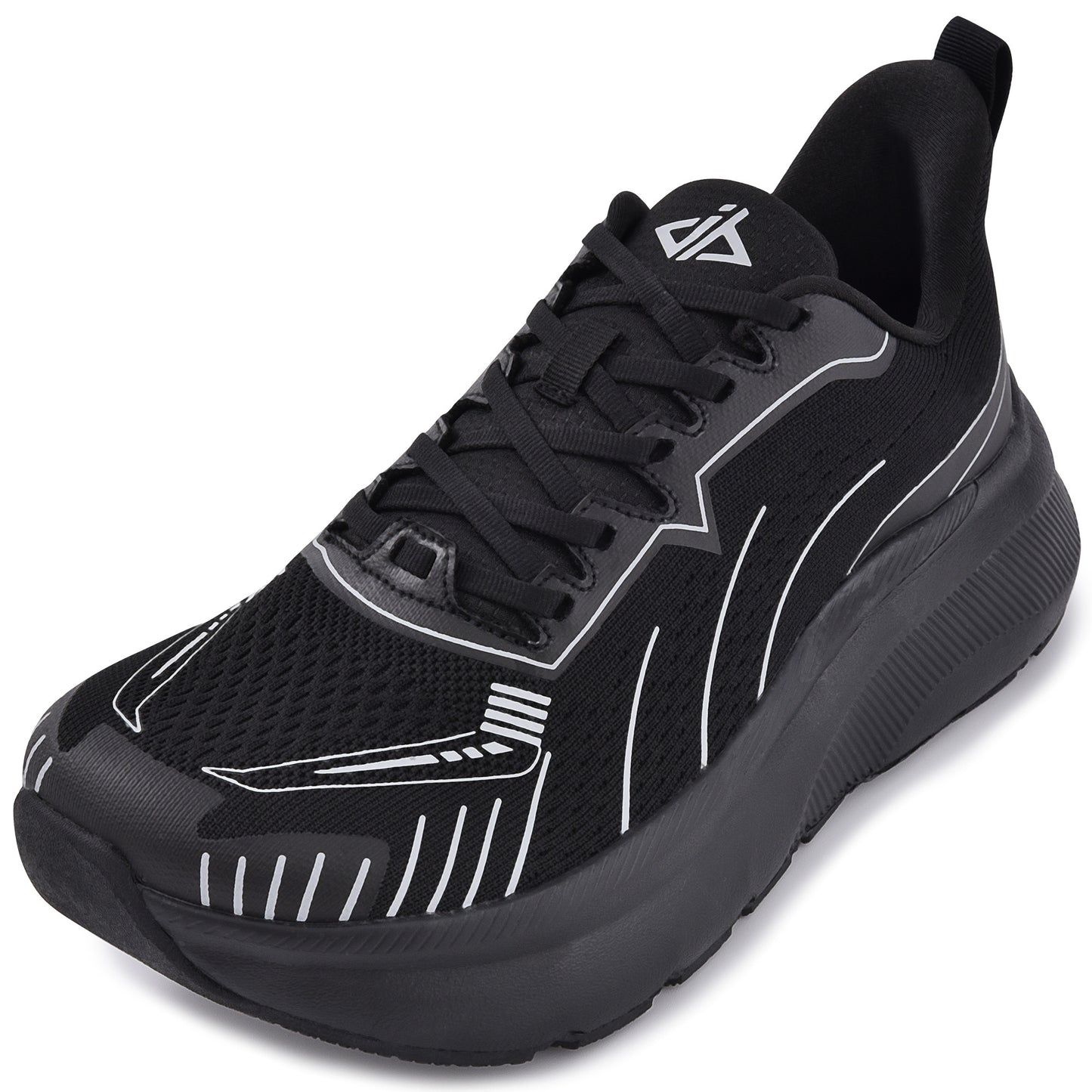 Men Hands Free Wide Toe Box Shoes Wide Sneakers For Running Walking Tennis Athletic Shoe Zero Drop Cushion Thick Sole Width Shoes