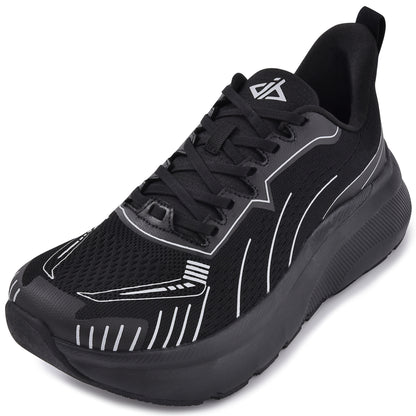 Men Hands Free Wide Toe Box Shoes Wide Sneakers For Running Walking Tennis Athletic Shoe Zero Drop Cushion Thick Sole Width Shoes