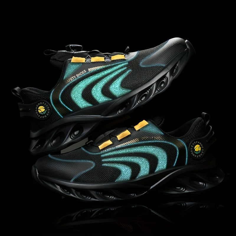 Stylish Smash-Proof And Puncture-Proof Work Shoes Without LACES