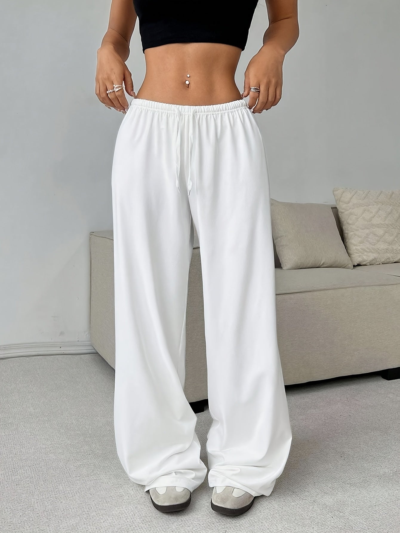 Simple, Soft And Comfortable Sweatpants, Loose Pants, New Must-haves
