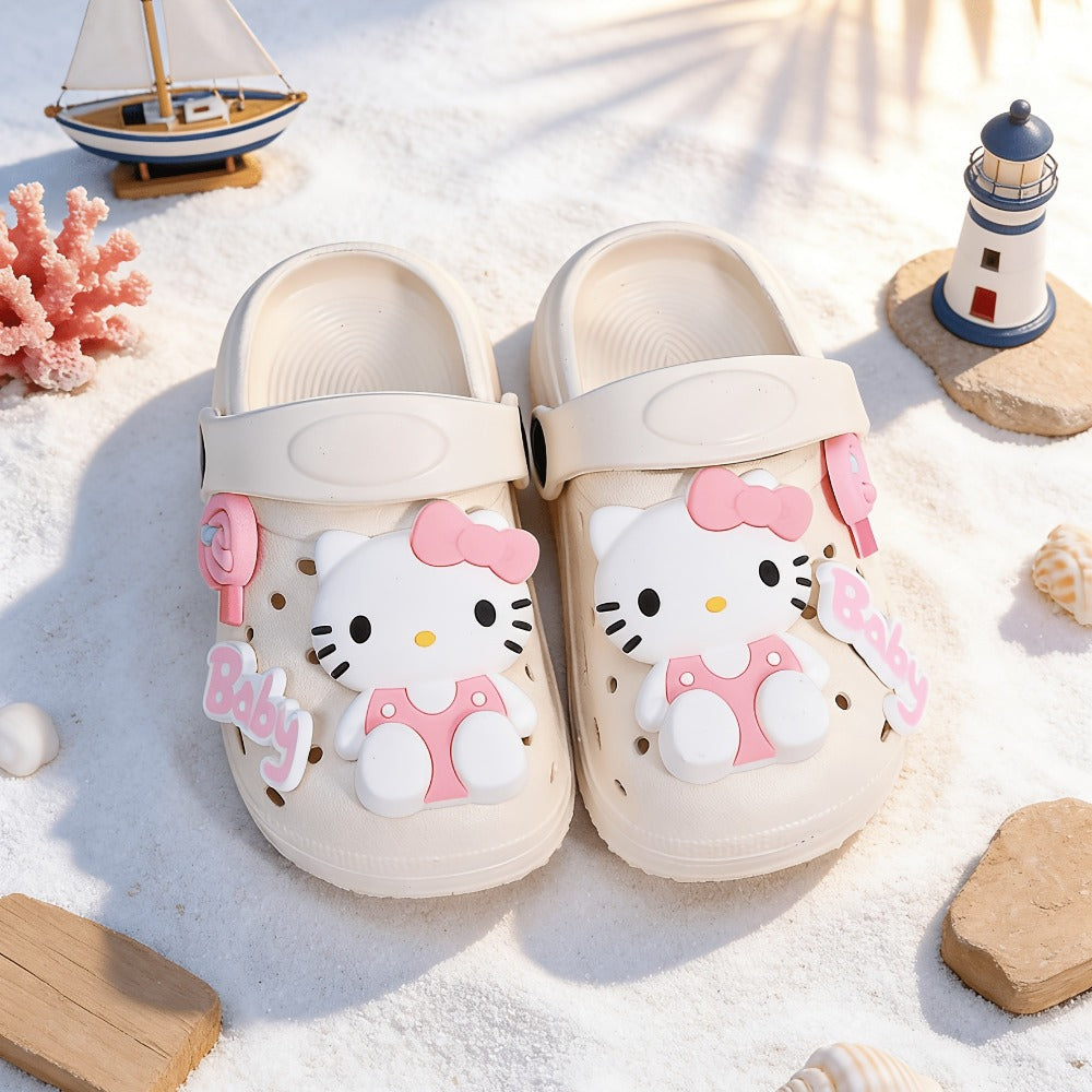 Boys Slippers - Breathable Mesh & Non-Slip Sole 360549