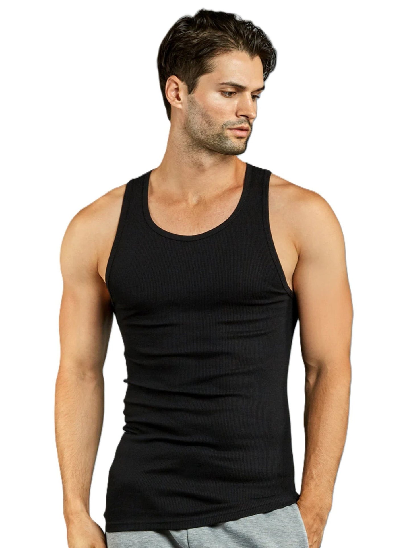 3 PACK MEN'S SUPERIOR QUALITY A-SHIRT