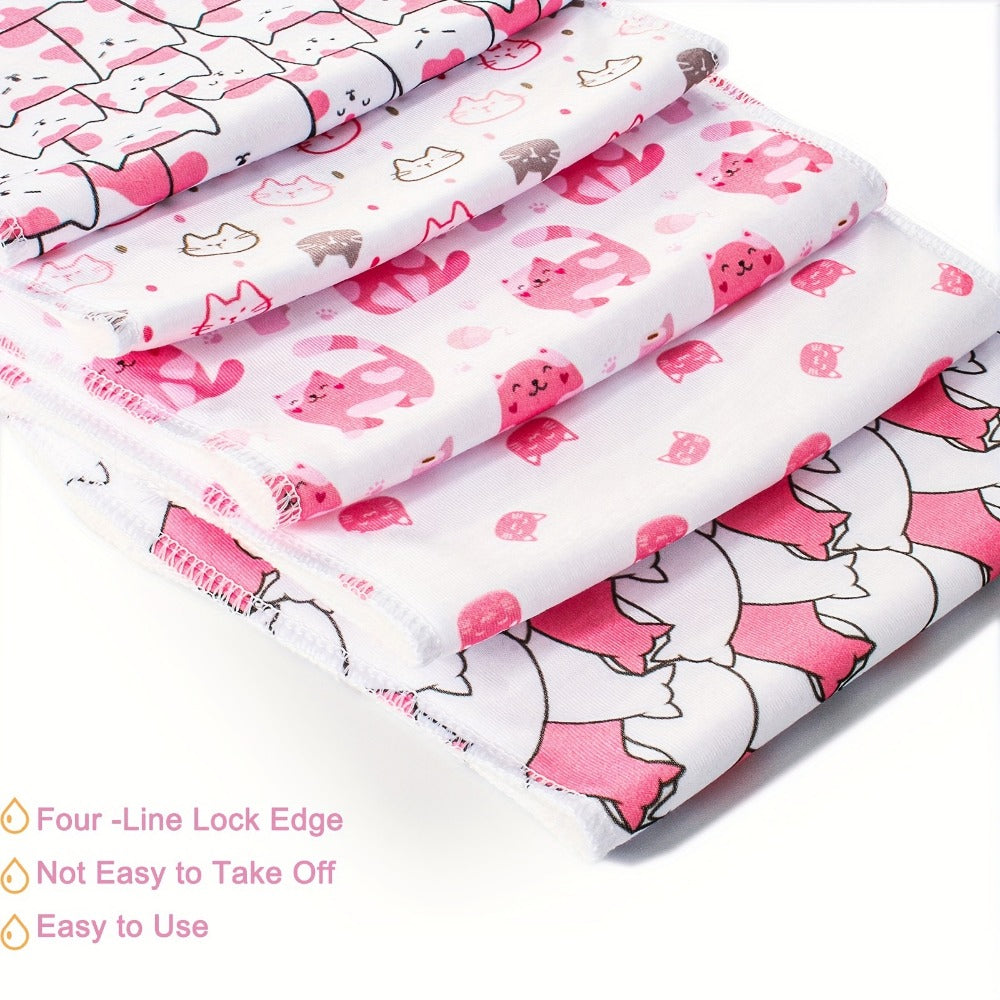 Burp Cloth - 10-pcs 10pcs Cloths Washcloths