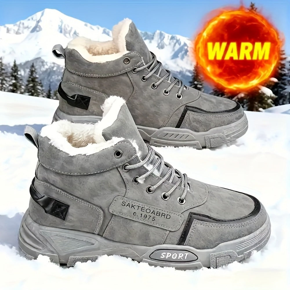 Men's Snow Boots - Non-Slip Sole & Warm Lining 830693
