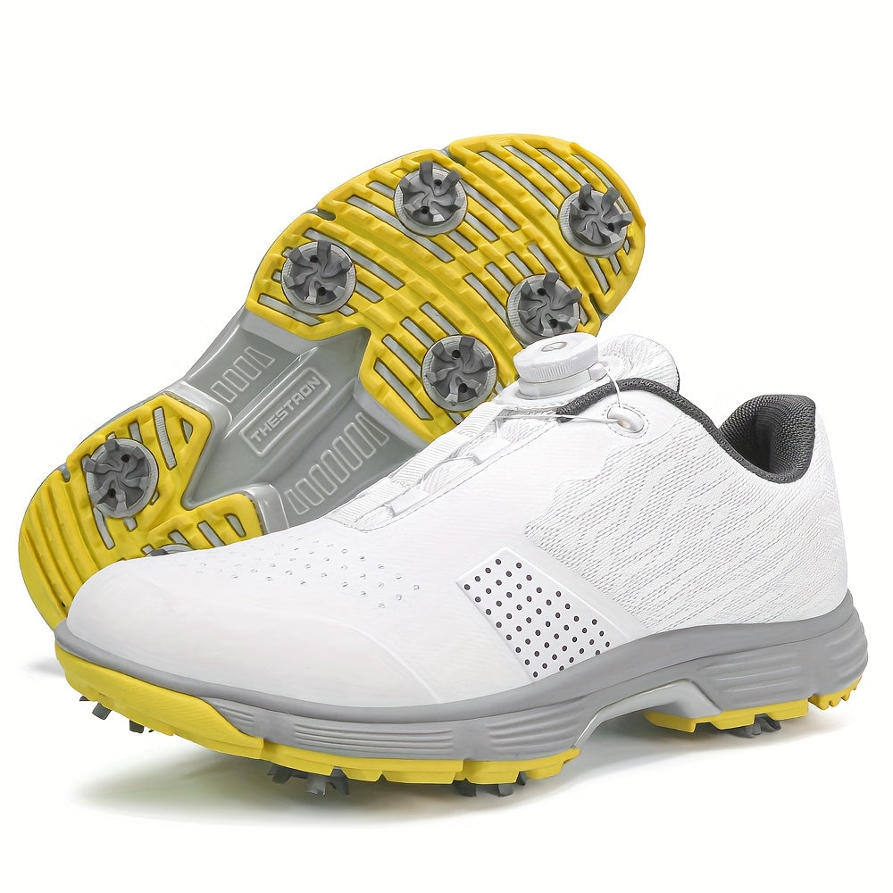 [Anti-Slip Golf Shoes] Professional Anti-Slip Men's Golf Shoes | Comfortable Large Size 39-49 Outdoor Training Shoes for Men