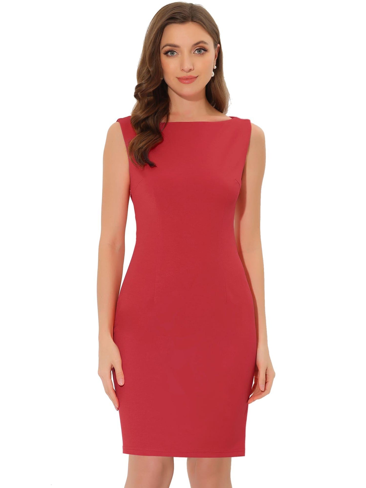 Women's Black Lace Sleeveless Dress - product view 39