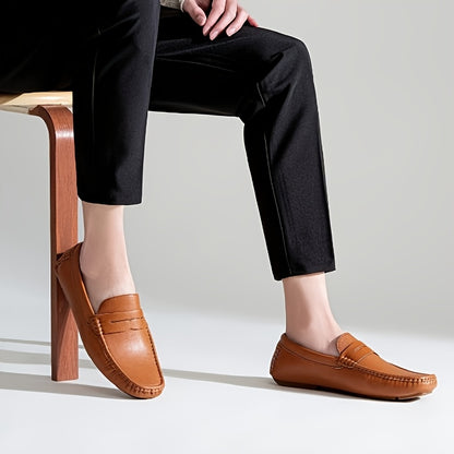 Men'S Casual Loafers Summer Breathable And Comfortable Casual Shoes Street Vintage