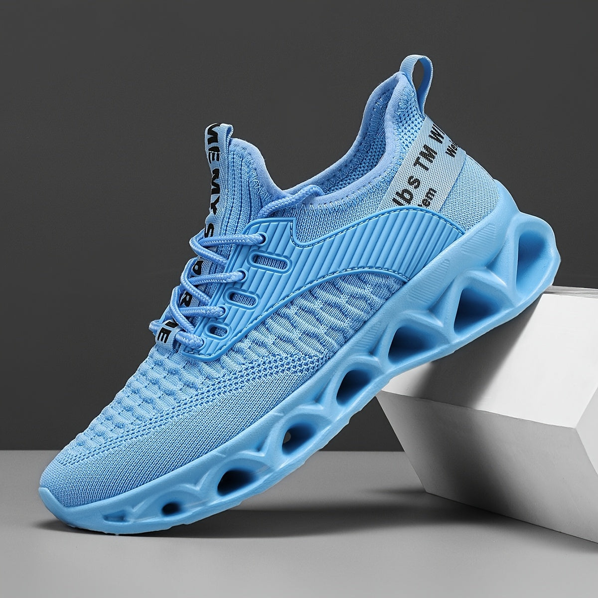 Sneakers, Women's Breathable Running Shoes with Stability Pronation, Solid Color, All-Season, EVA Sole, Fabric Upper, and Normal Support
