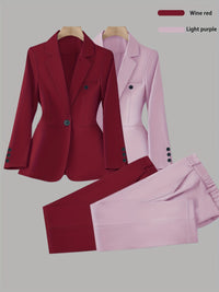 Burgundy+Light Purple