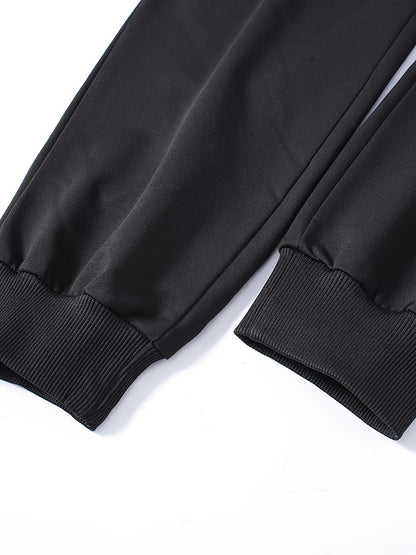 3pcs, Men's Pants Sports Casual, Stretch Loose, Premium, Zipper Leg Pants, Outdoor, Gifts, Men's Sweatpants,, Sweatpants Men, Joggers for Men, Pants for Men, Men's Trousers, Gifts for Men, Mens Christmas Gifts, Mens Gifts Ideas