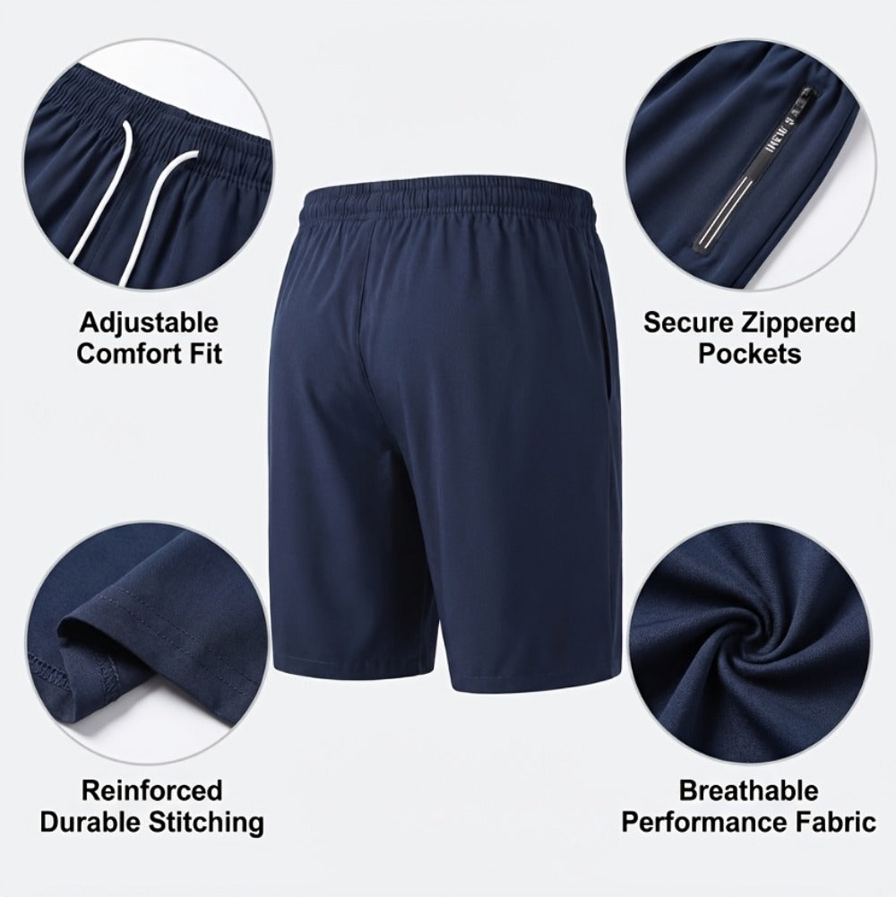 Men's Athletic Shorts - Stretch With Pockets Active Style