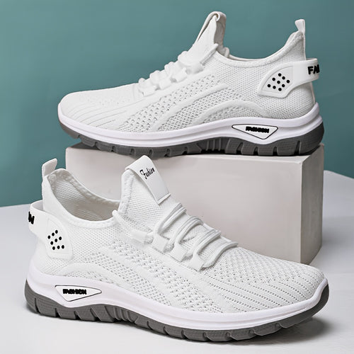 Women's White Lace Shoes - product view 1