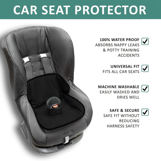 Baby & Toddler Car Seat Protector – Waterproof Car Seat Potty Training Mat - – main product image
