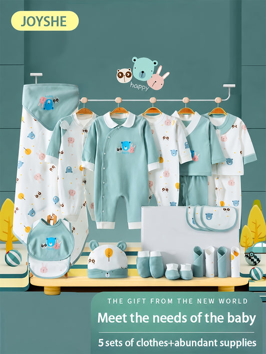 Baby & Toddler Outfit Set – Baby Mixed colors Long-Sleeve Romper – Colorway 31205 – main product image