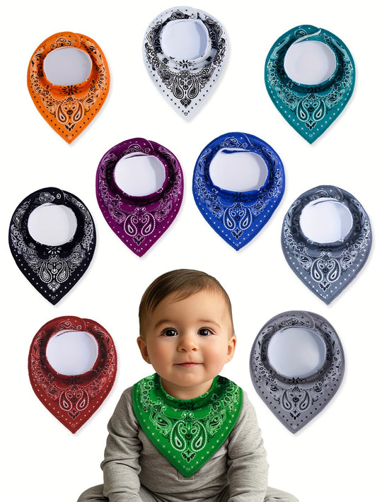Baby Bib - 10-pcs Breathable Adjustable Soft – main product image