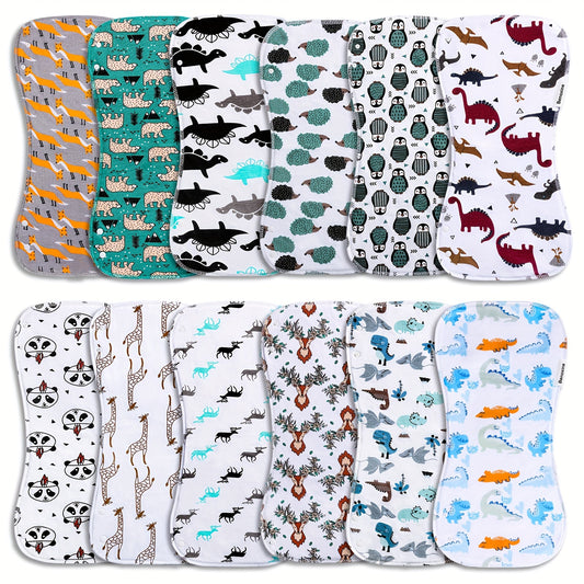 Baby Burp Cloth Set - Soft Absorbent Multipack – Lace Outfit – main product image