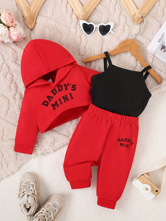 Baby Girl Casual Outfit Set - Sleeveless Winter – main product image
