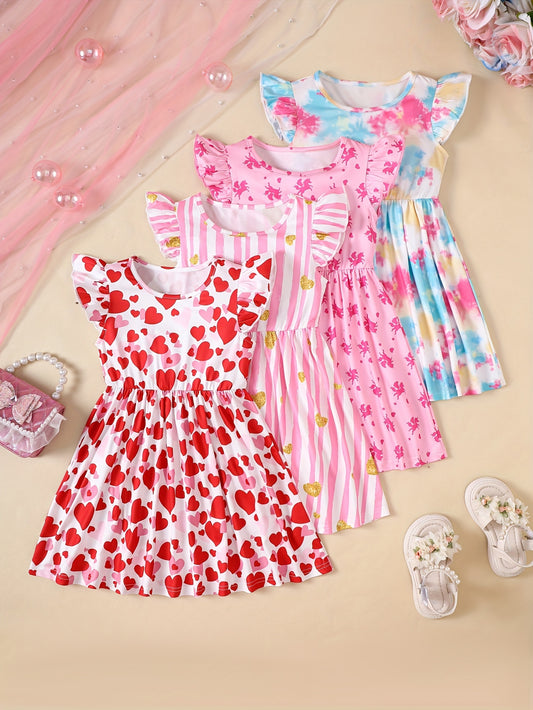 Baby Girl Dress Set - Coordinated Outfit – Sizes 3-4Y–11-12Y – main product image