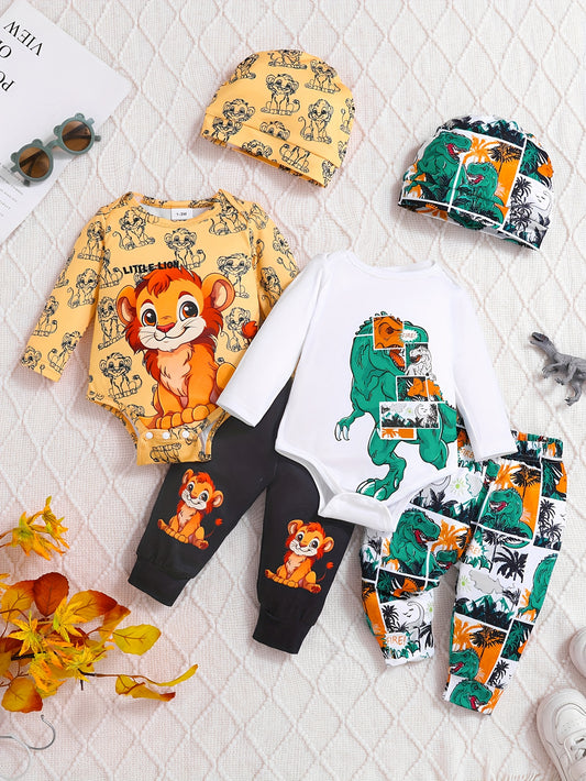 Baby Outfit Set - Graphic Long Sleeve – Sizes 1-3M–9-12M – main product image